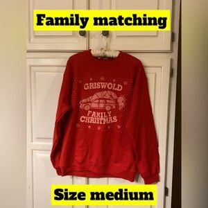 Griswold Family Christmas matching crew neck shirt family matching size medium